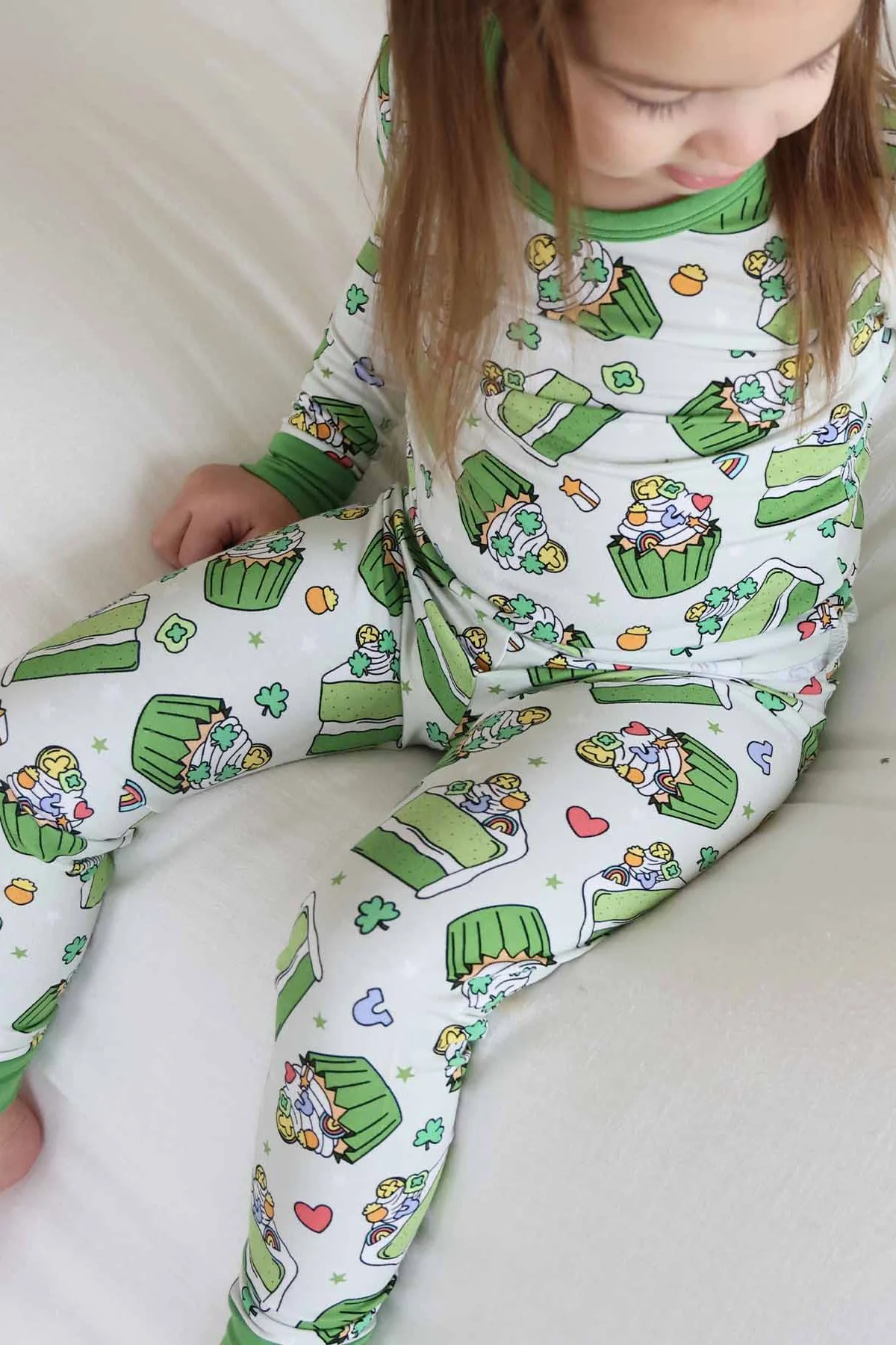 Shamrock Sweets Two Piece Pajama Set - Image 8