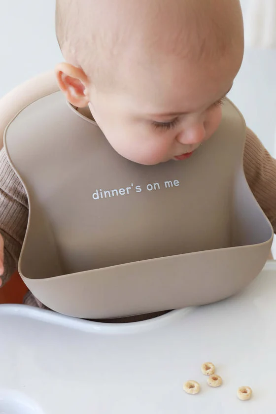 Silicone Baby Bib | Dinner's On Me