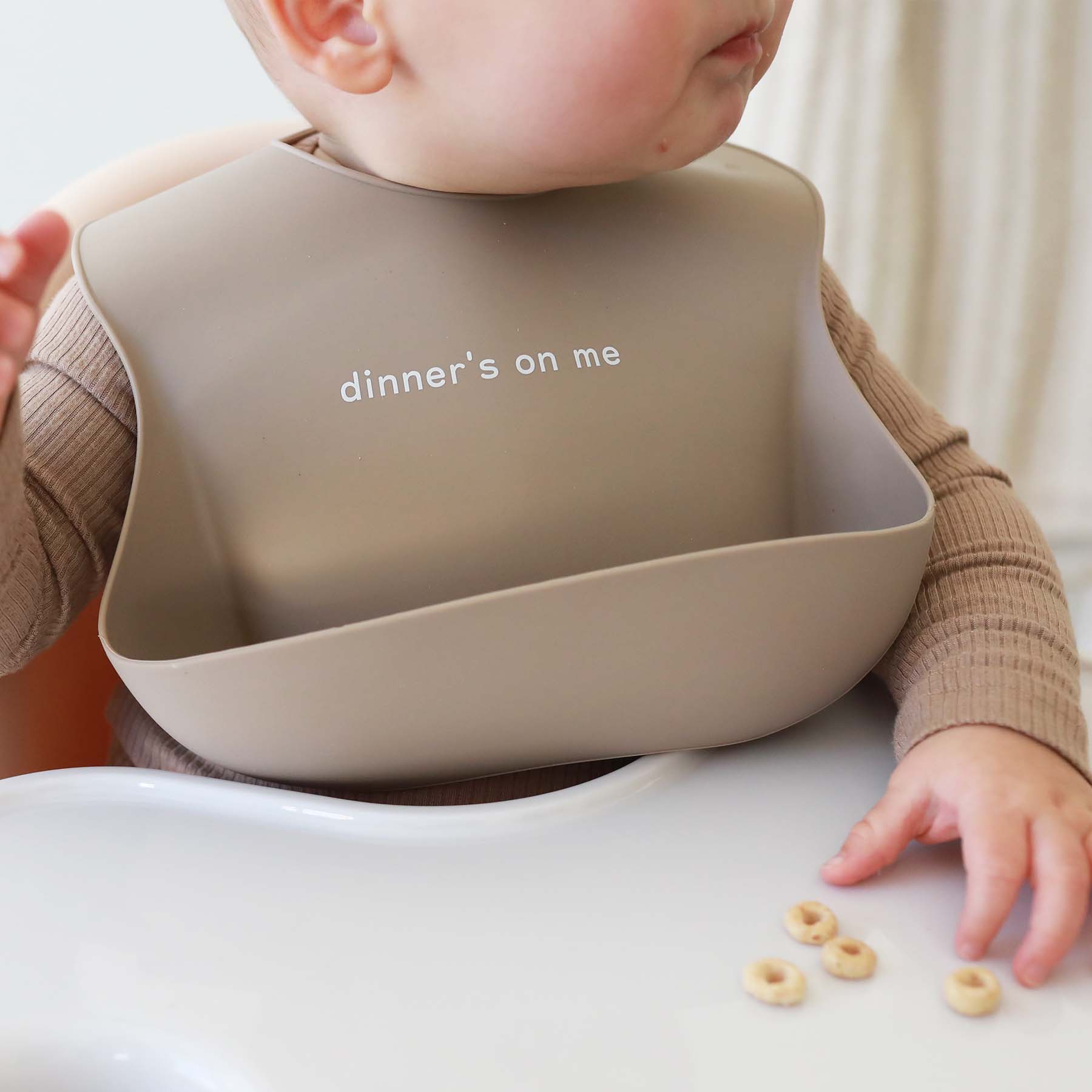 Silicone Baby Bib | Dinner's On Me - Image 5