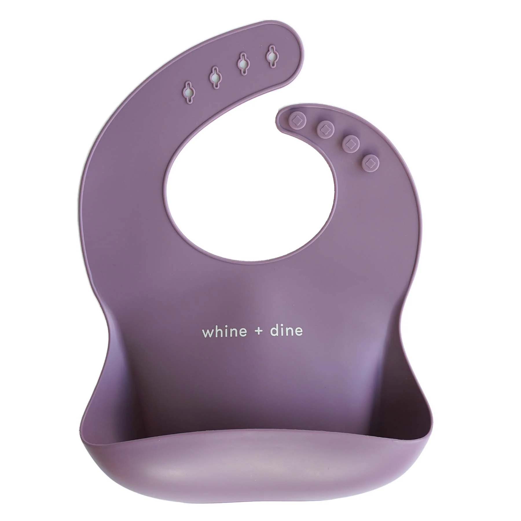 Silicone Baby Bib | Whine + Dine - Image 2