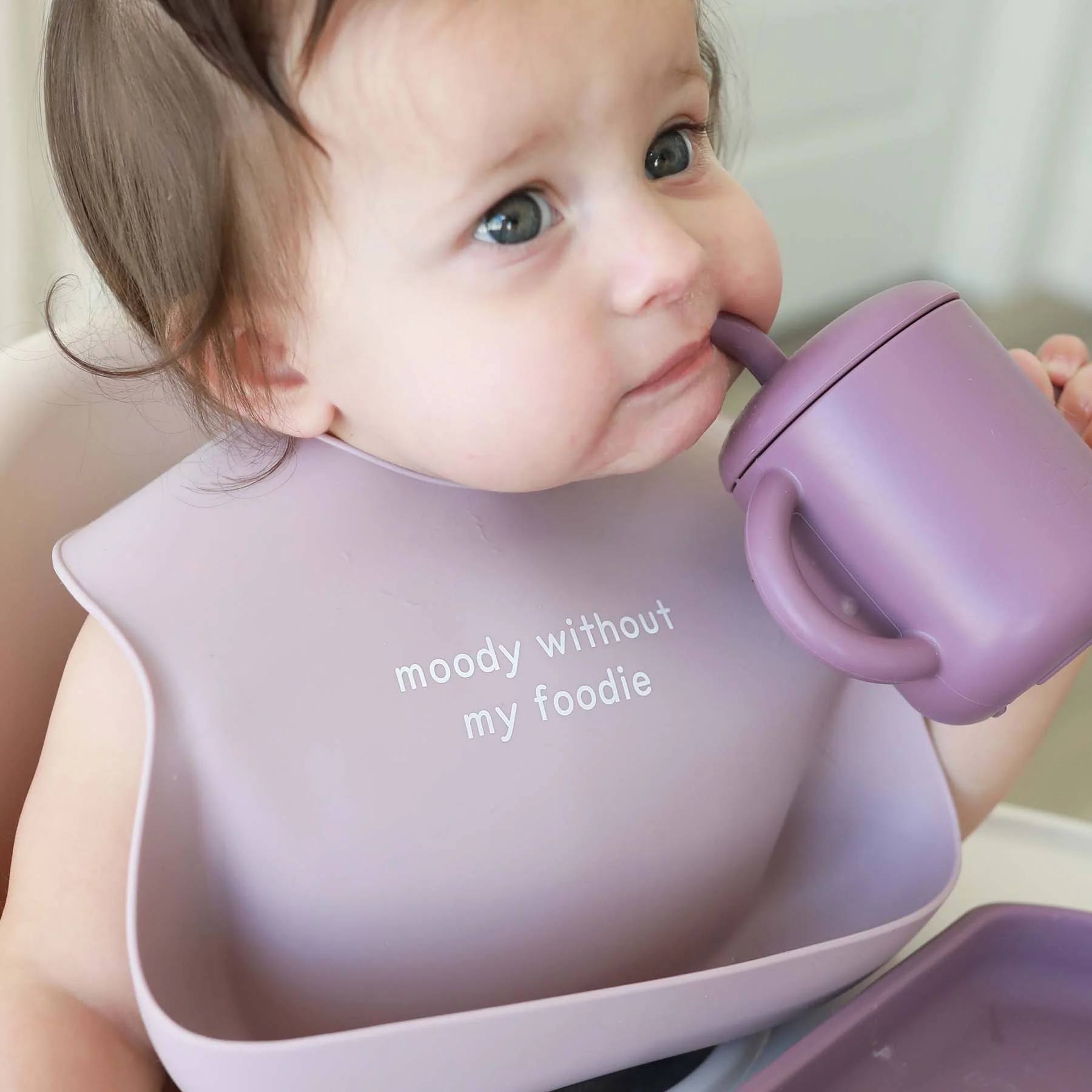 Silicone Sayings Baby Bibs - Image 16