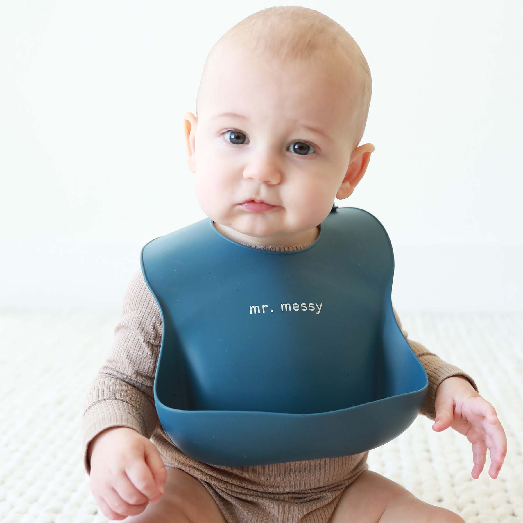 Silicone Sayings Baby Bibs - Image 19