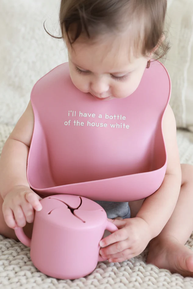 Silicone Sayings Baby Bibs - Image 3