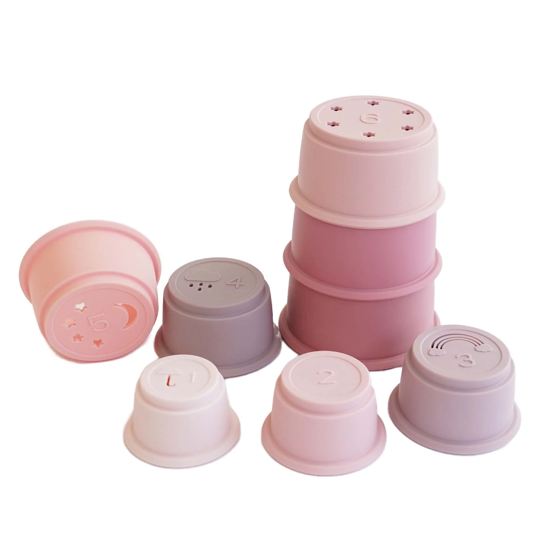 Silicone Stacking Cups - Image 8