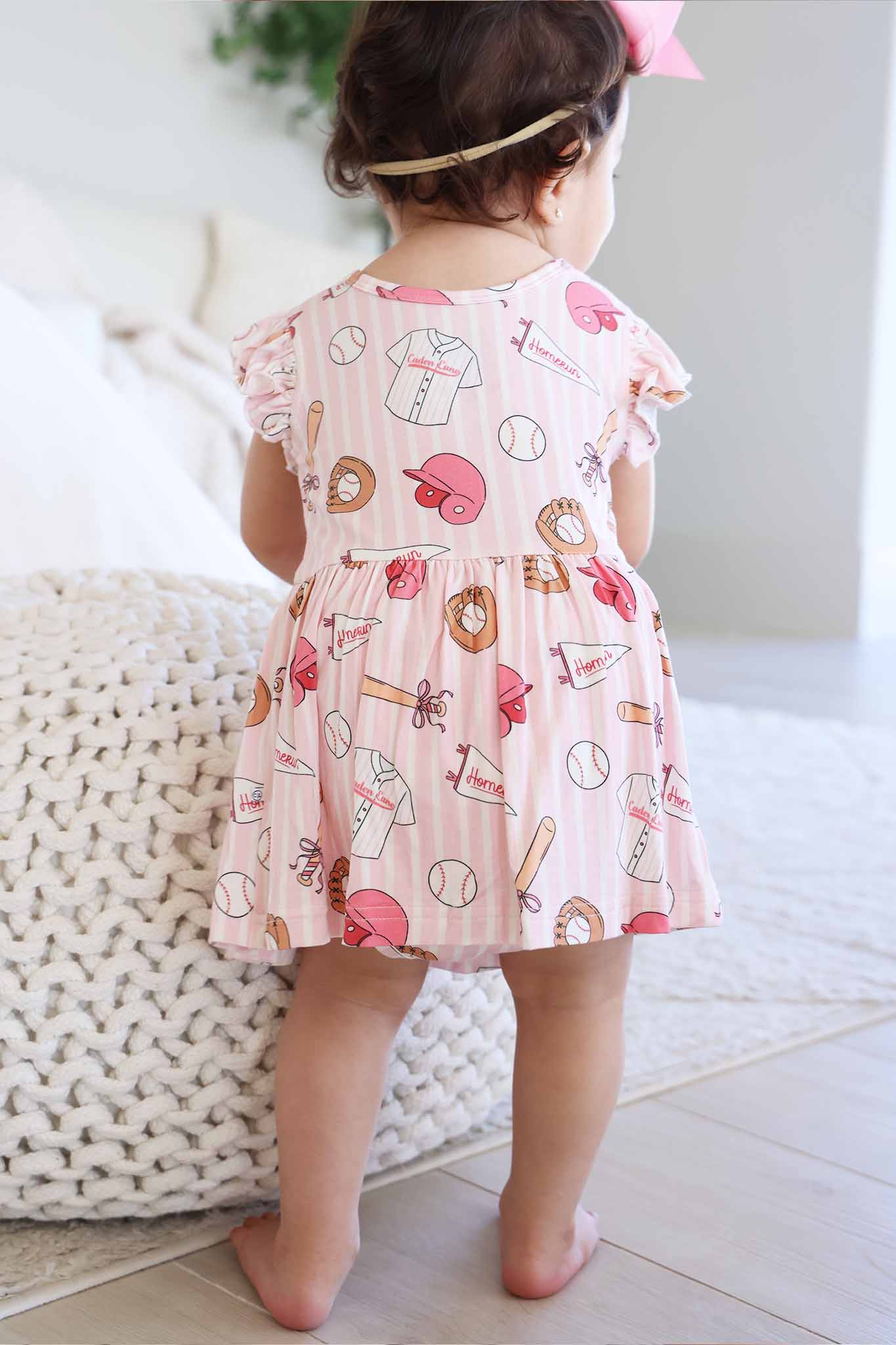Sleeveless Twirl Bodysuit | Ballpark Babes - Image 3