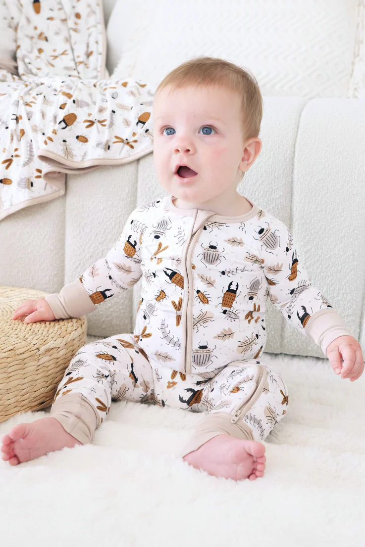 Snuggle Bug Convertible Zip Romper
