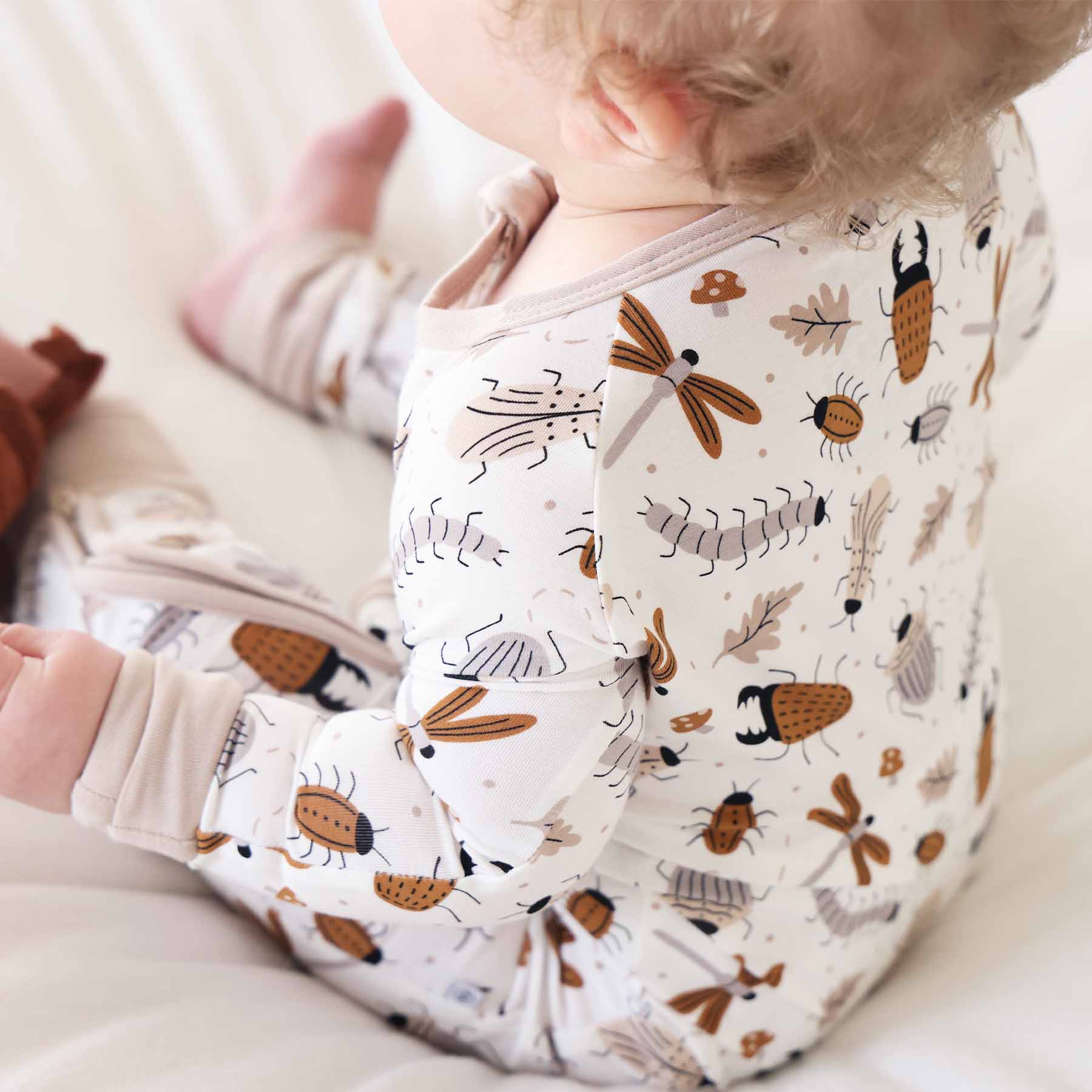 Snuggle Bug Convertible Zip Romper - Image 10