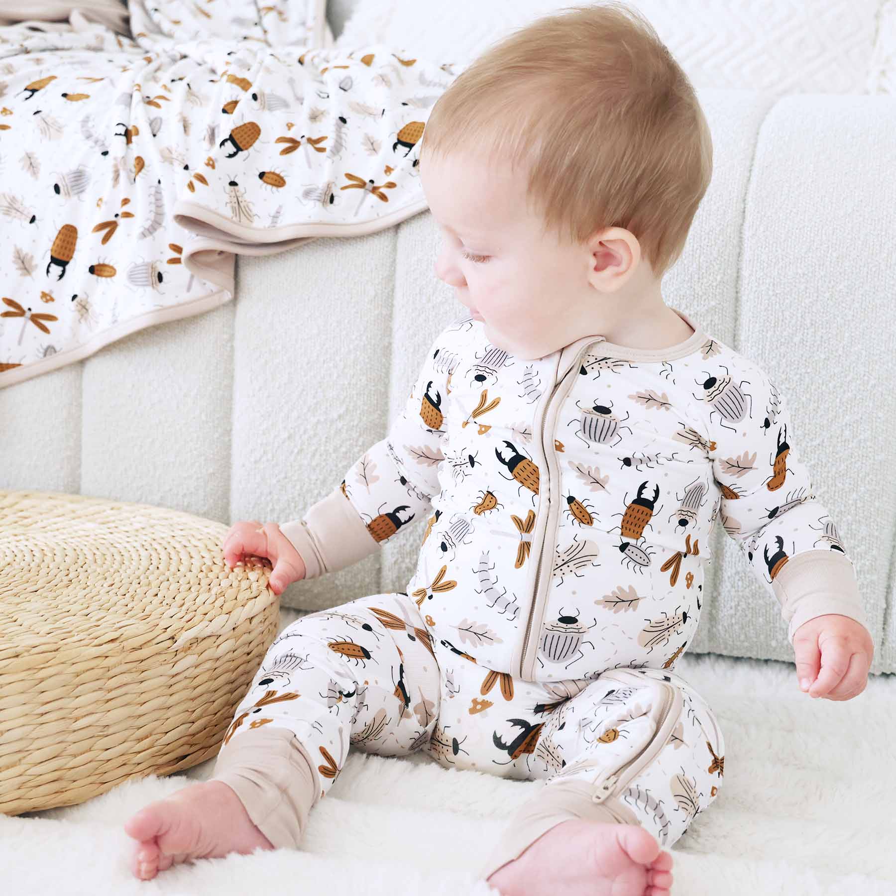 Snuggle Bug Convertible Zip Romper - Image 4