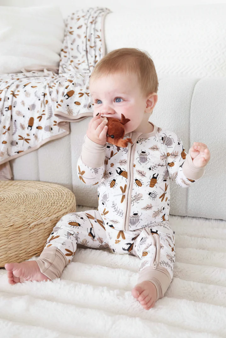Snuggle Bug Convertible Zip Romper - Image 5