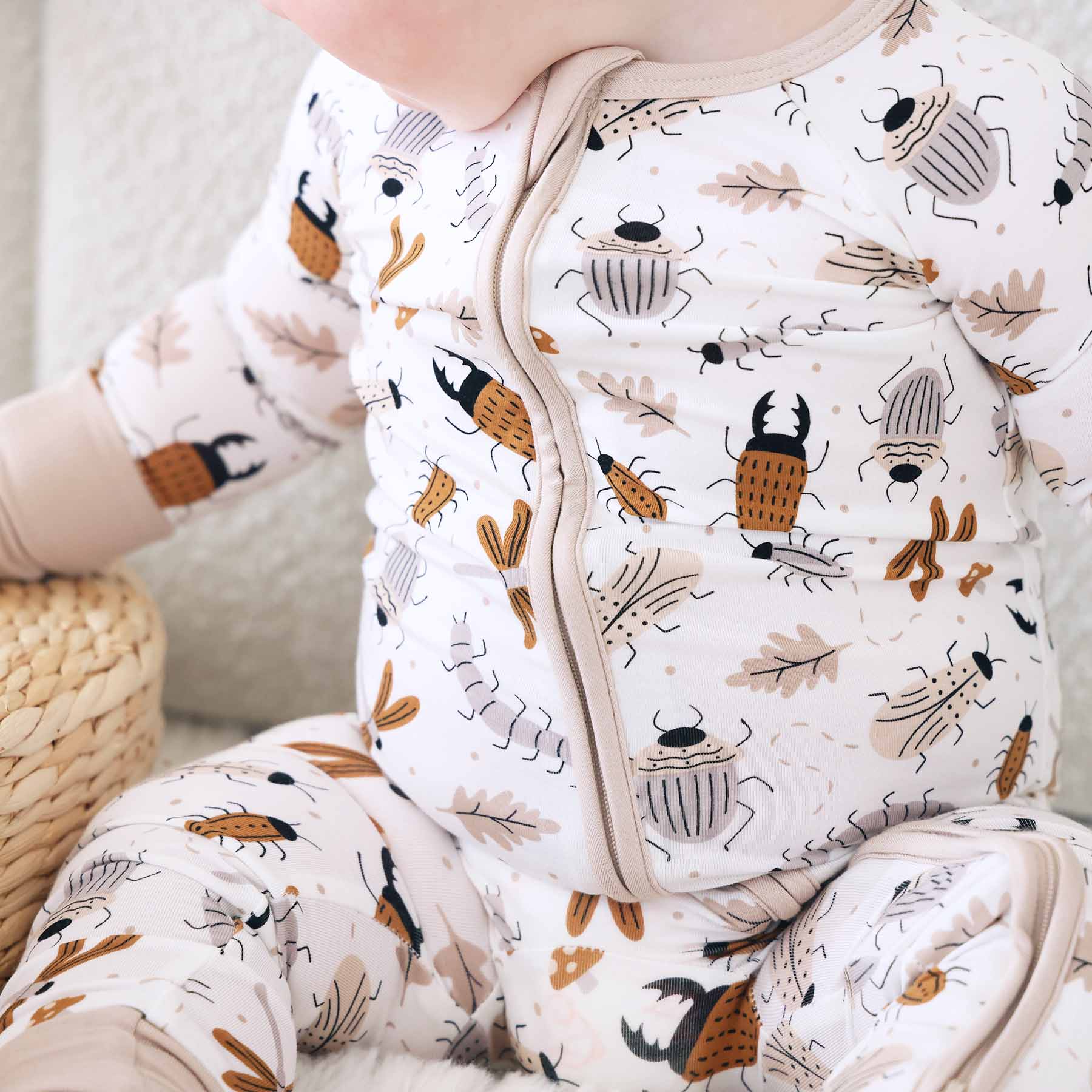 Snuggle Bug Convertible Zip Romper - Image 8