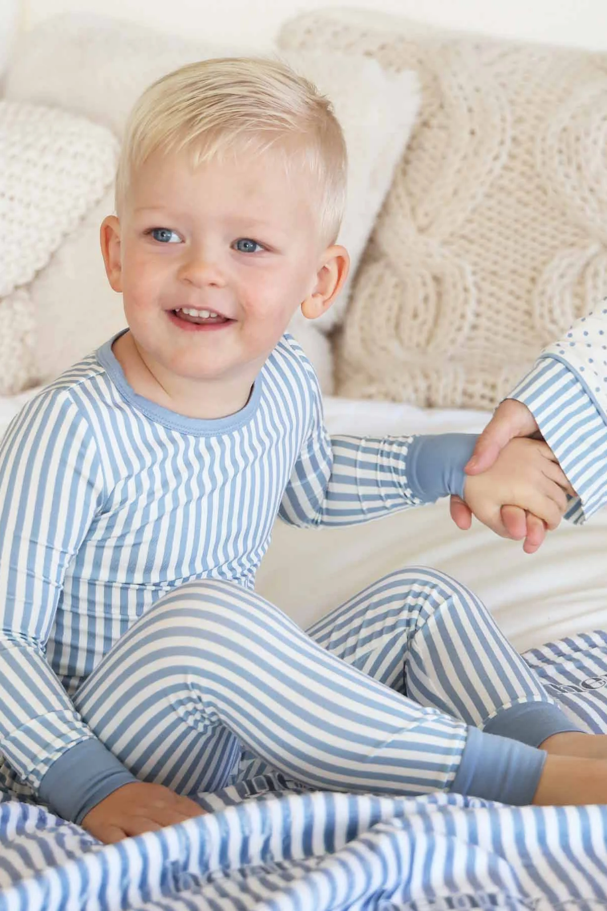 Snuggle Stripes Two Piece Pajama Set - Image 11