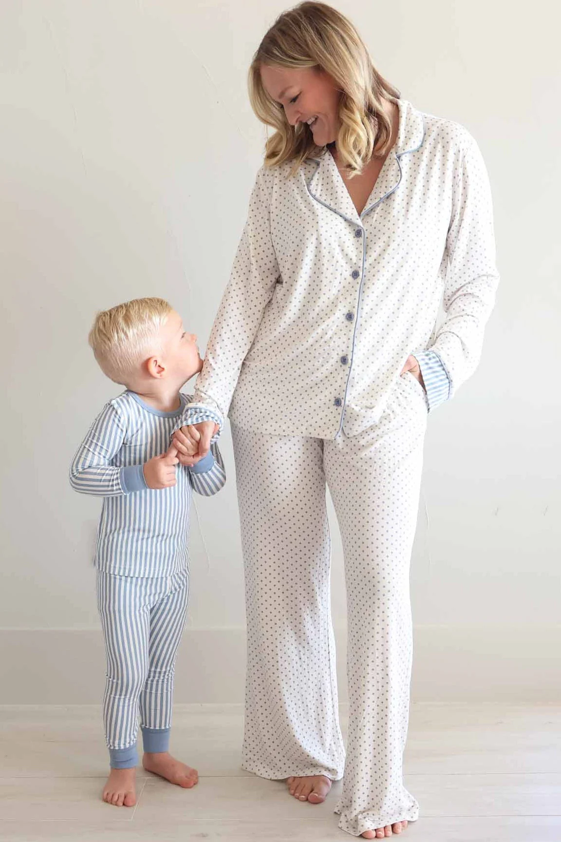 Snuggle Stripes Two Piece Pajama Set - Image 7