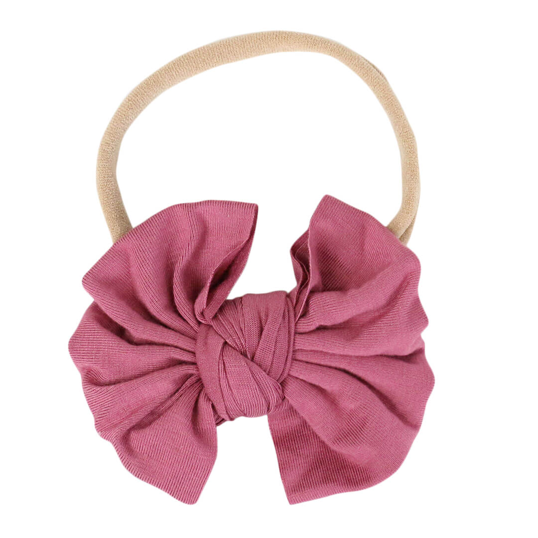 Solid Knit Bow Headbands - Image 14