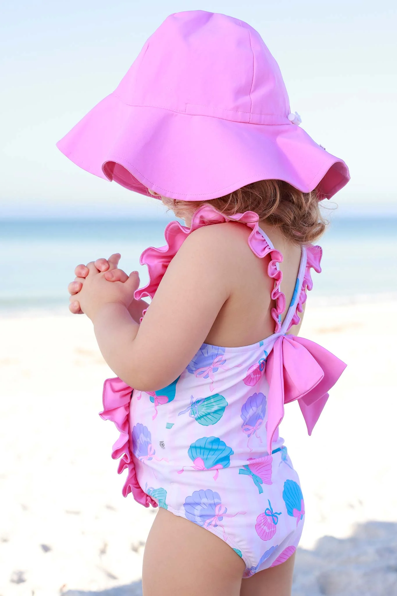 Solid Sun Hat | Pink Sweetie - Image 4