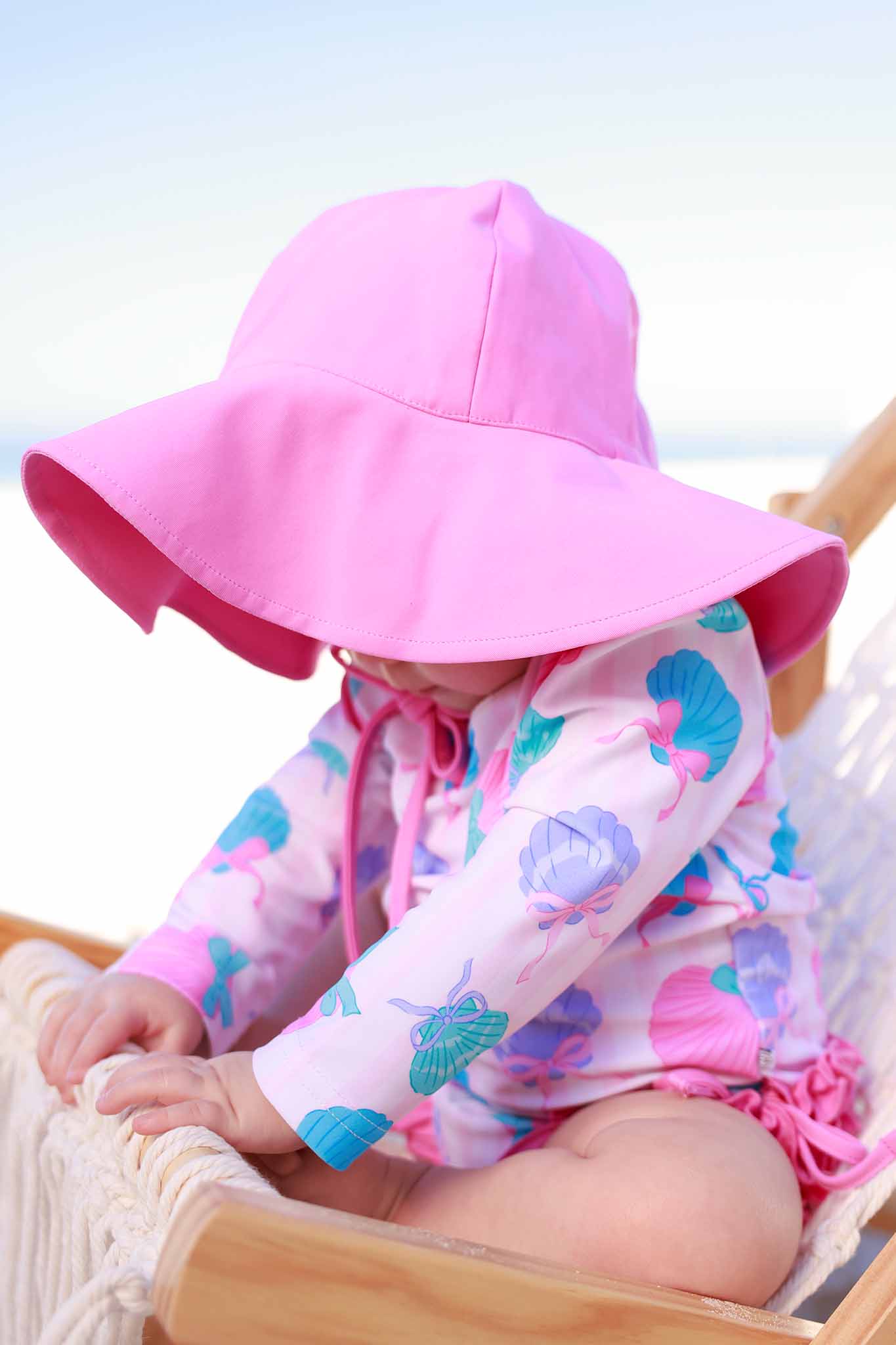 Solid Sun Hat | Pink Sweetie - Image 5