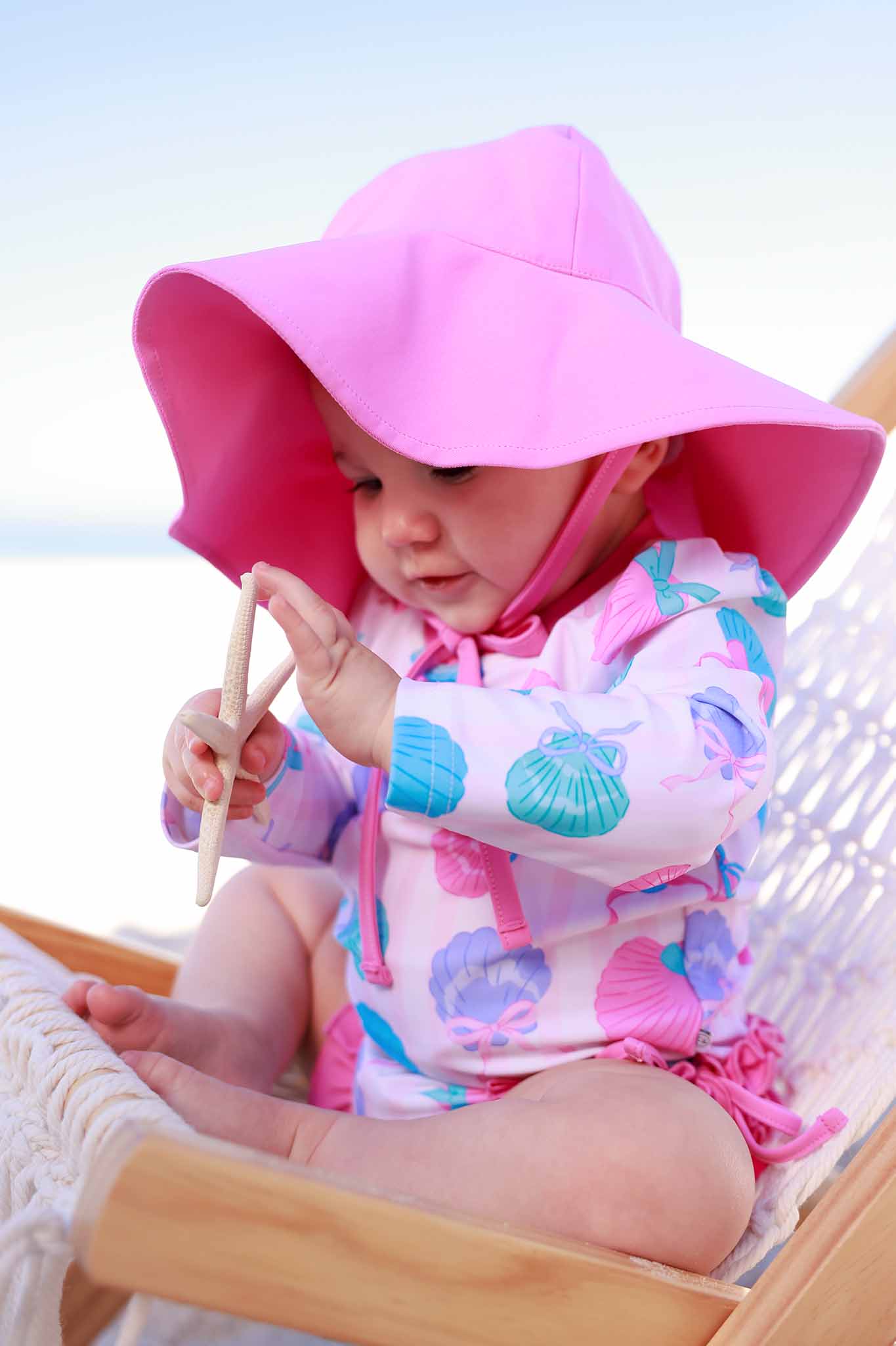 Solid Sun Hat | Pink Sweetie - Image 6