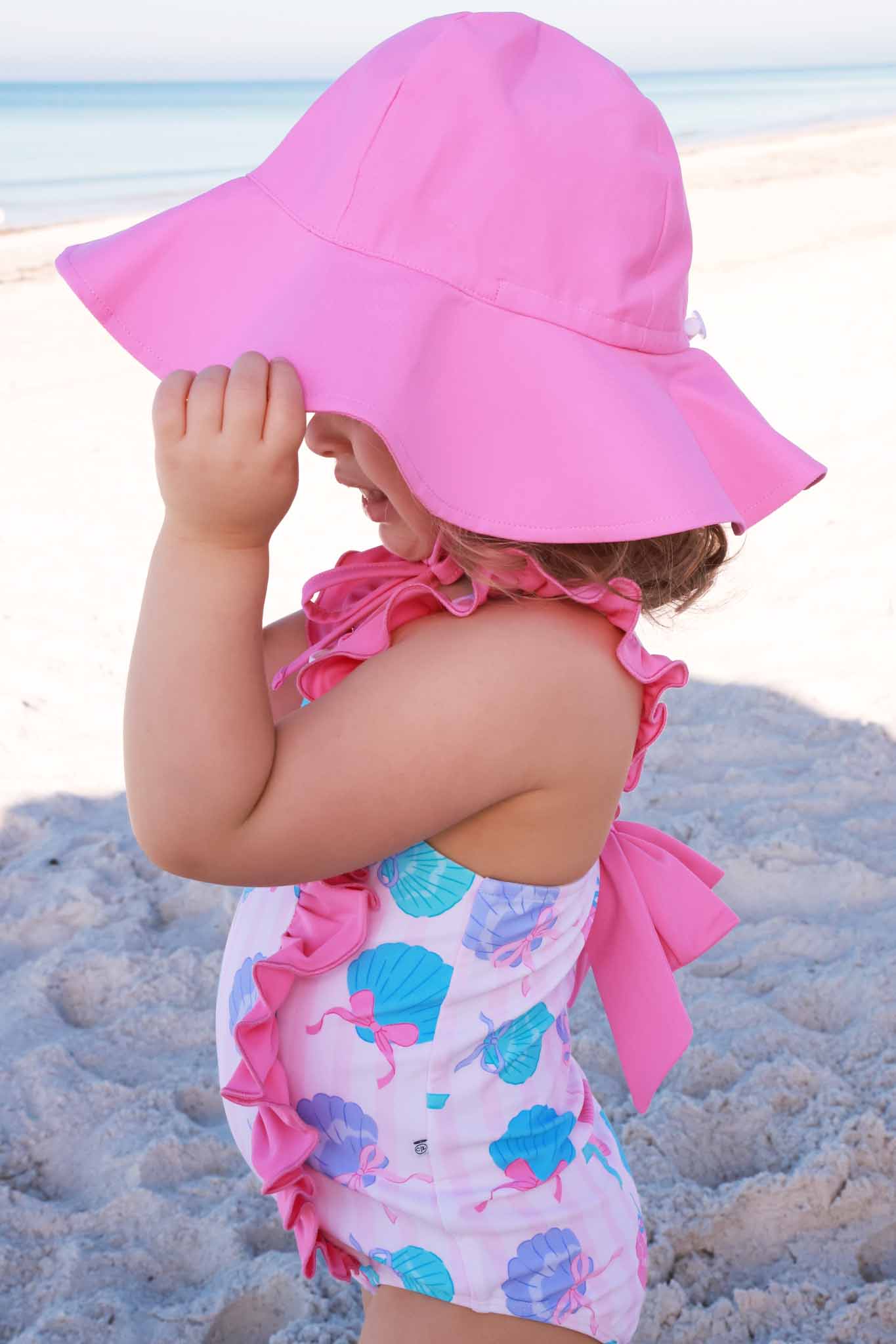 Solid Sun Hat | Pink Sweetie - Image 7