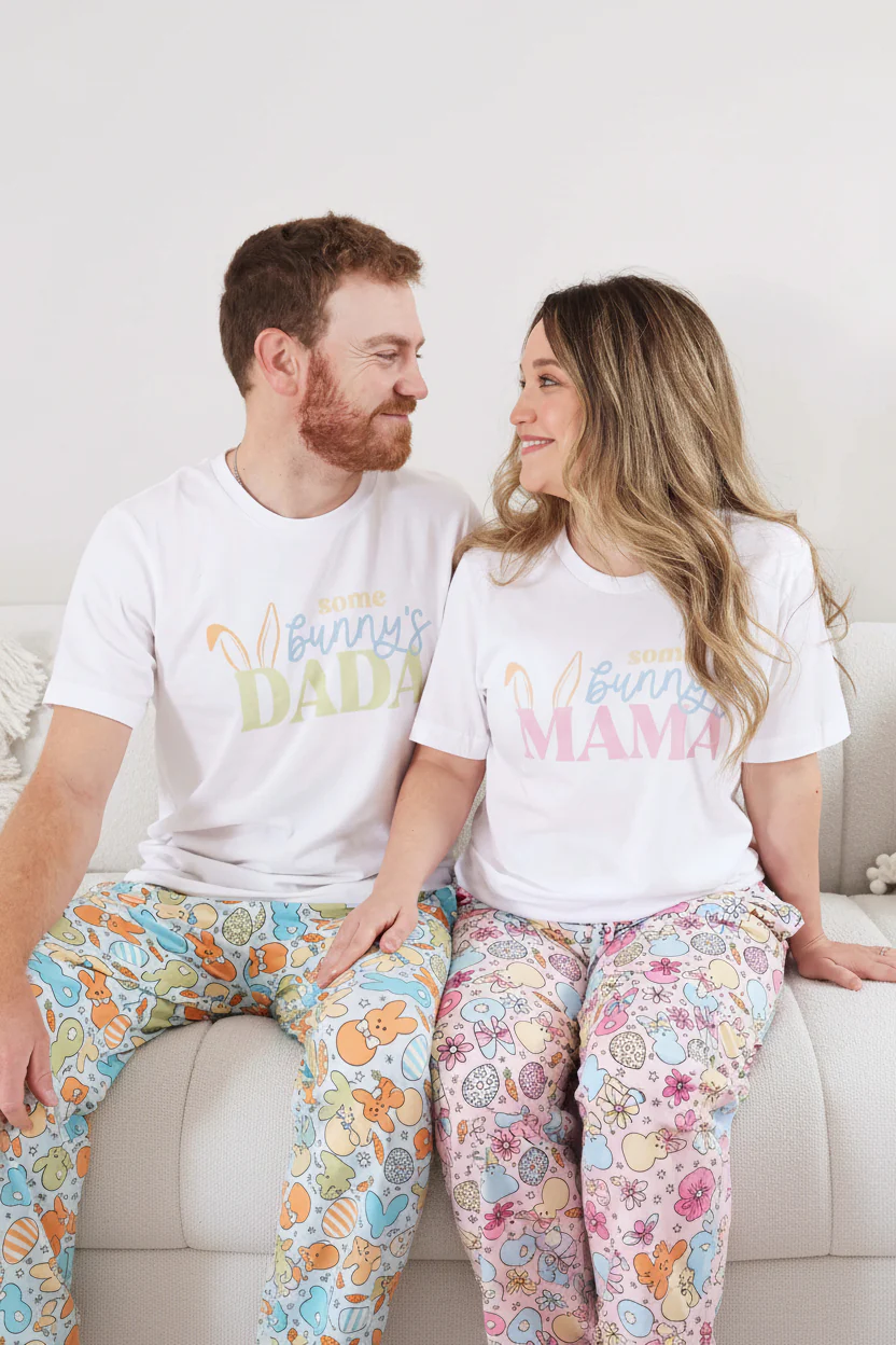 Some Bunny Easter Graphic Tee | White - Image 7