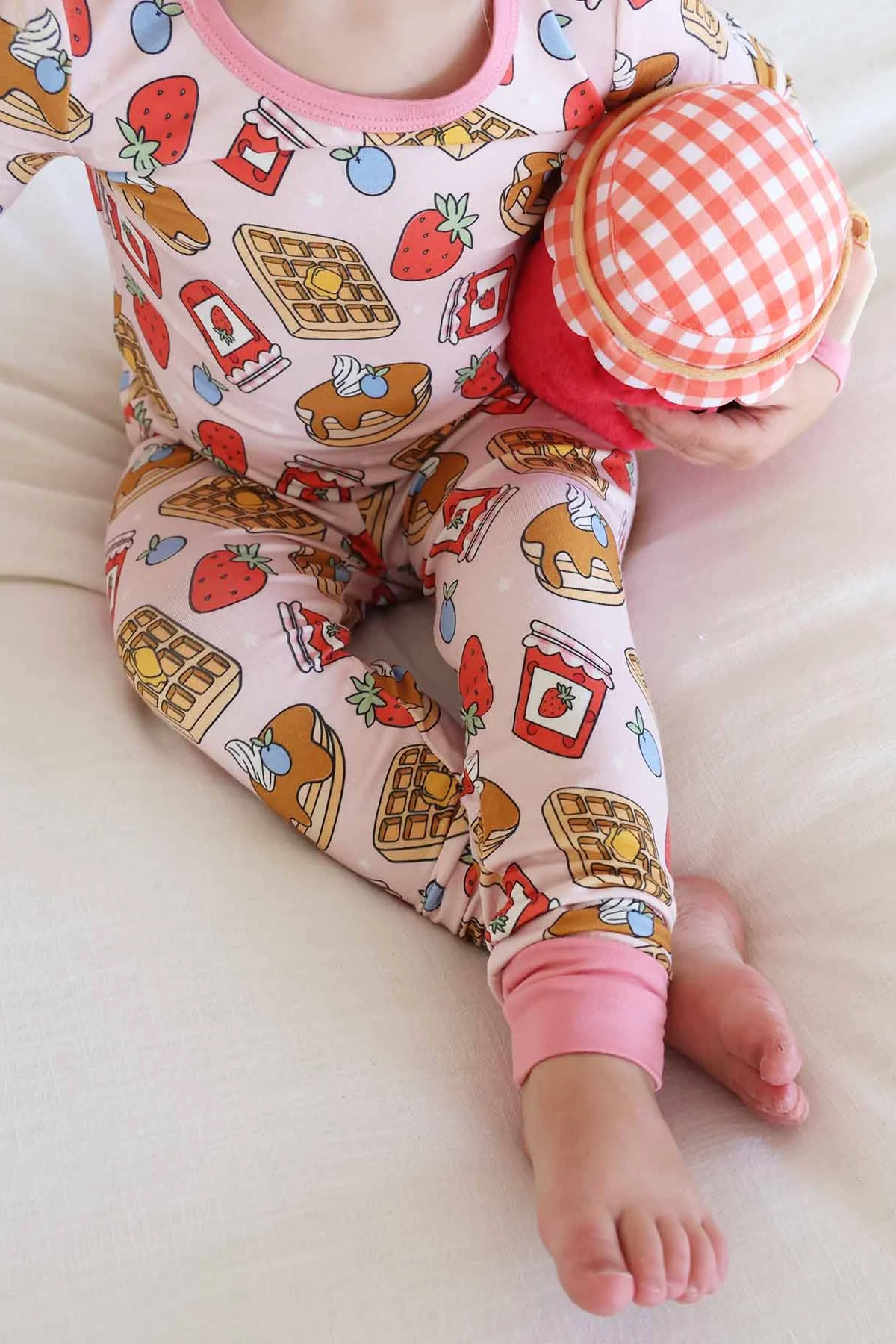 Sweet Stacks Two Piece Pajama Set | Pink - Image 7