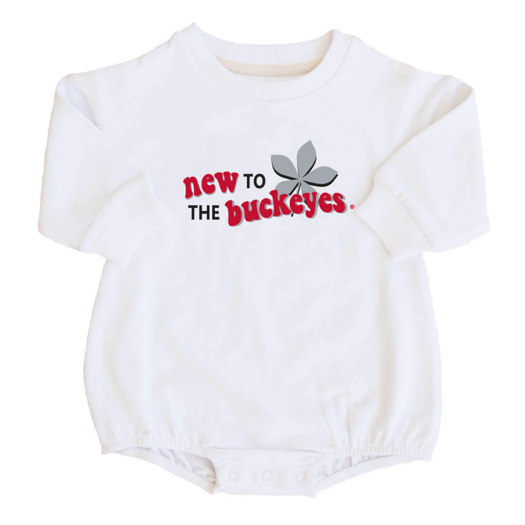 The Ohio State University | OSU Graphic Sweatshirt Bubble Romper