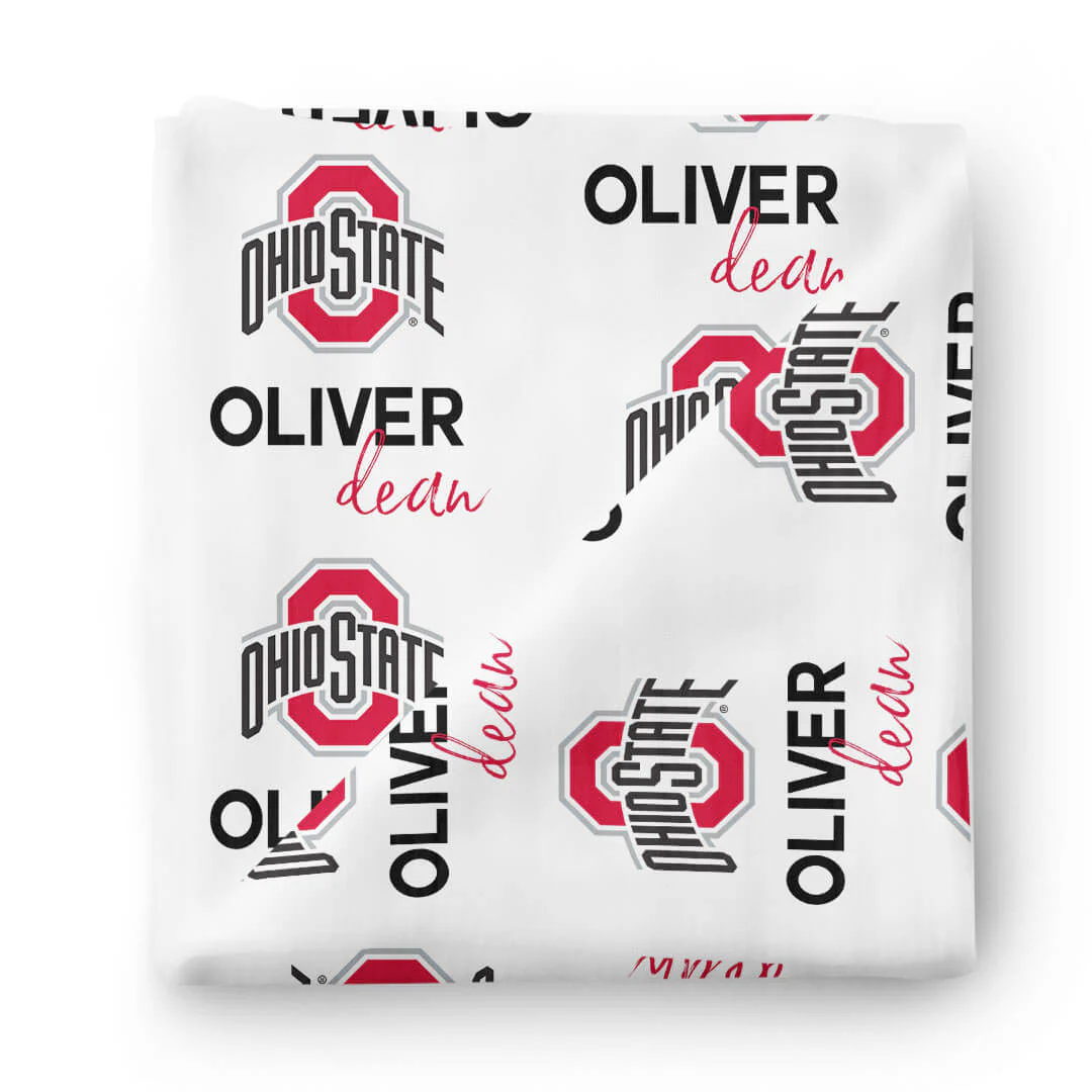The Ohio State University | OSU Personalized Swaddle - Image 3