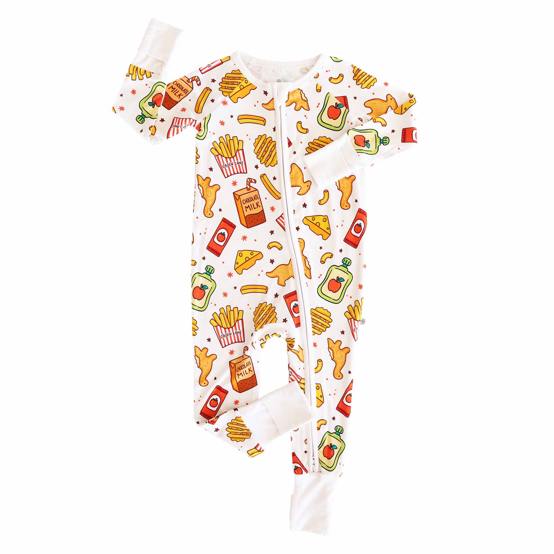 Tiny Bites Convertible Zip Romper - Image 2