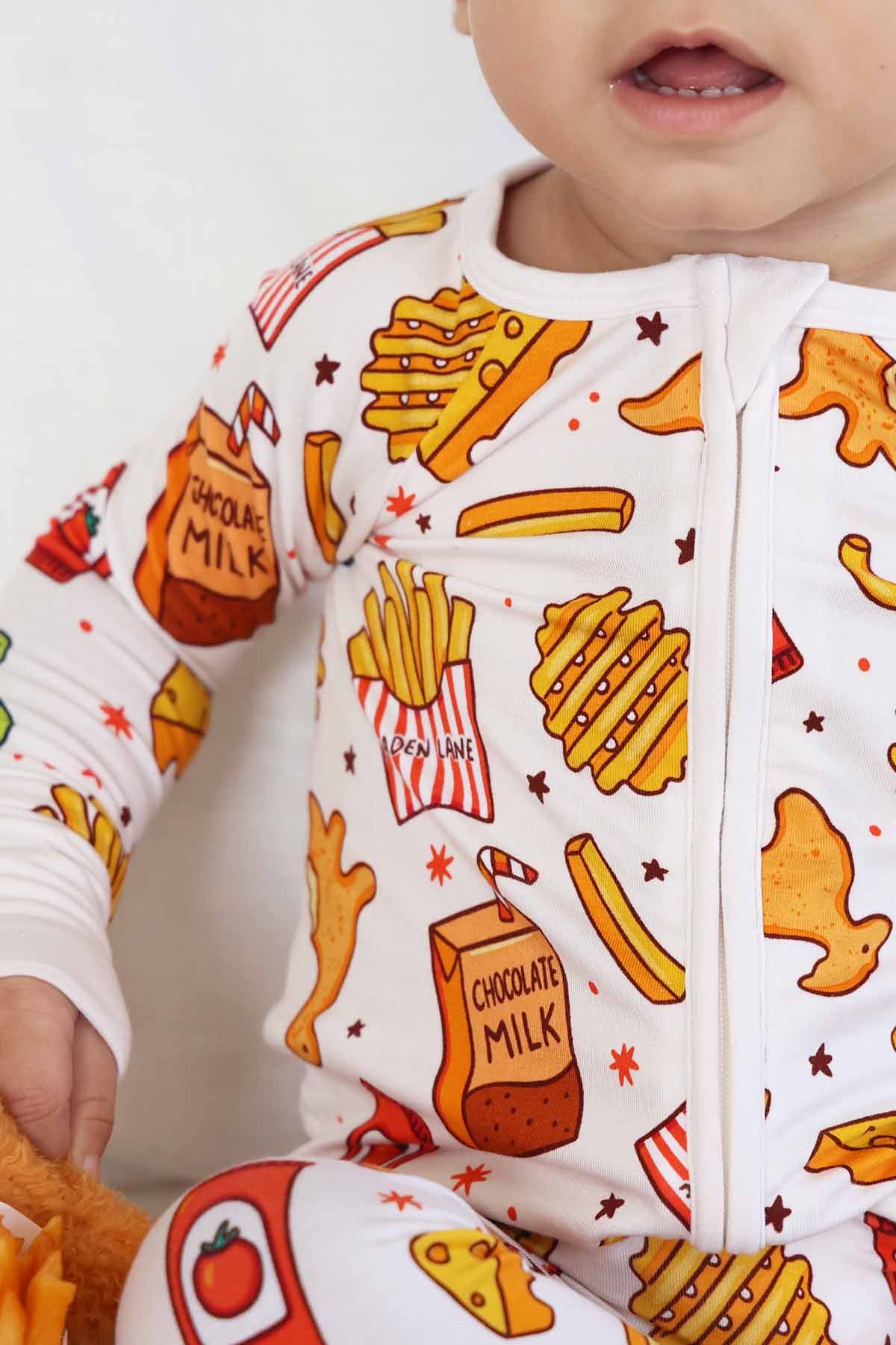 Tiny Bites Convertible Zip Romper - Image 3