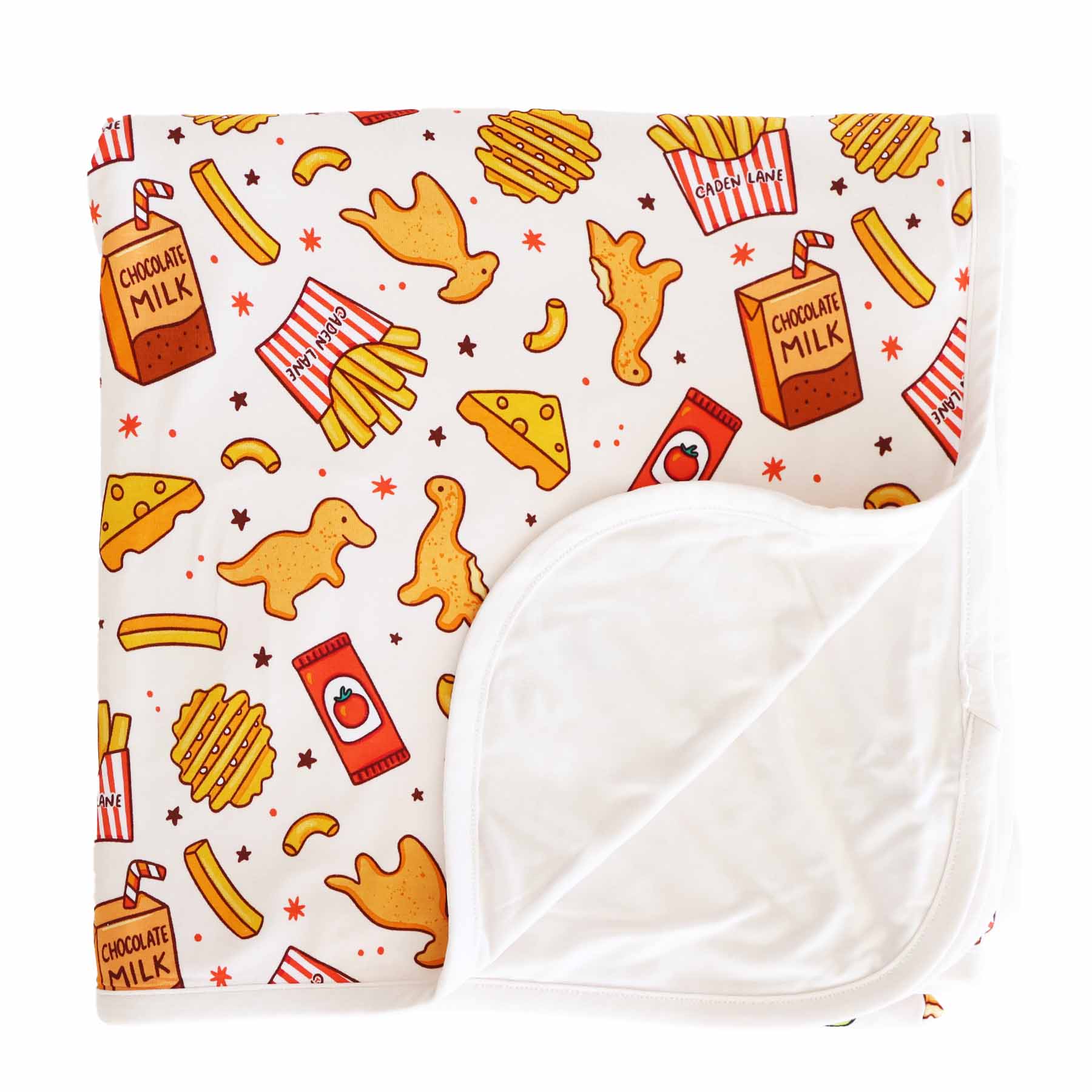 Tiny Bites Double Sided Bamboo Blanket - Image 2