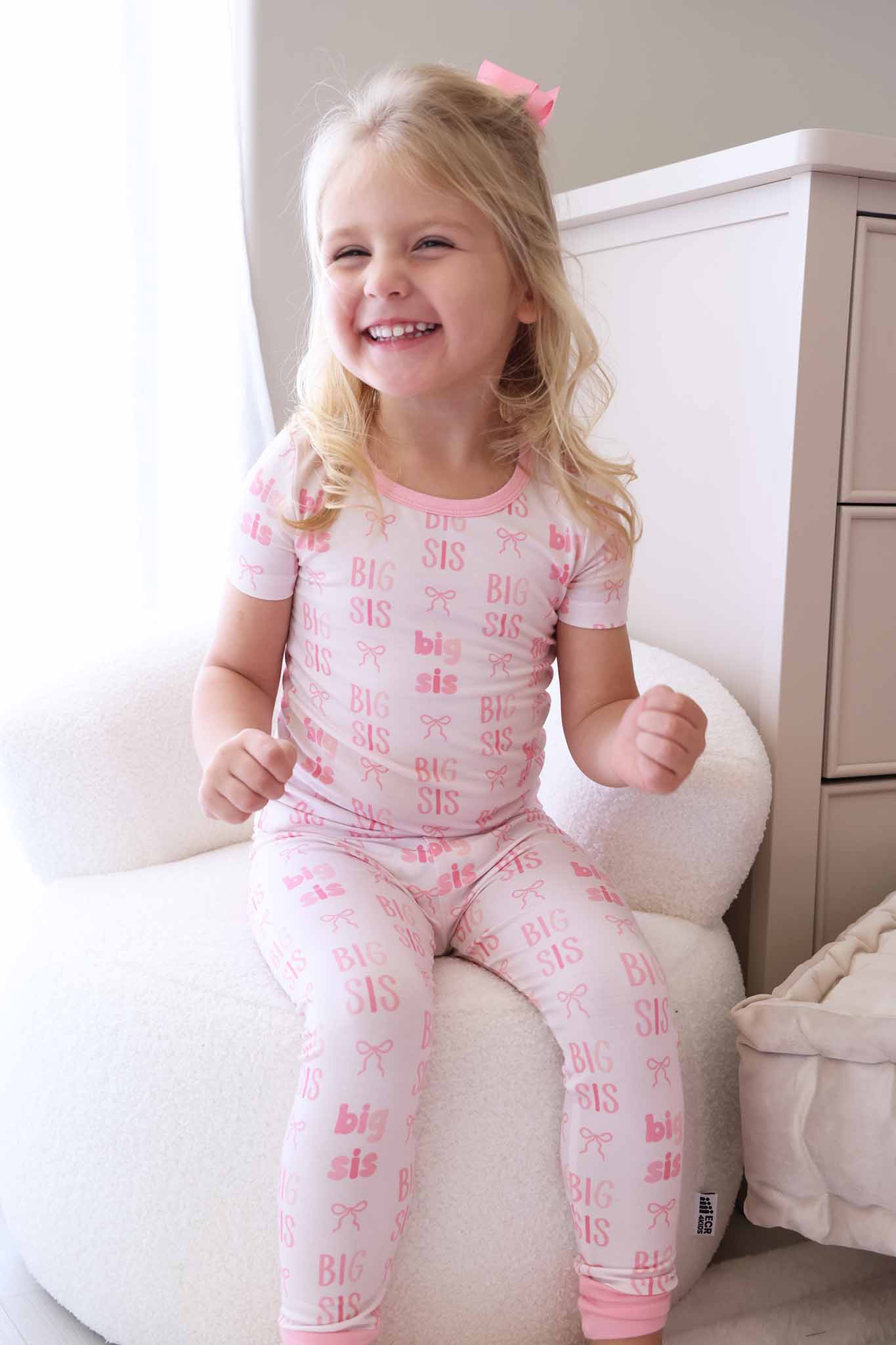Two Piece Pajama Set | Big Sis - Image 5