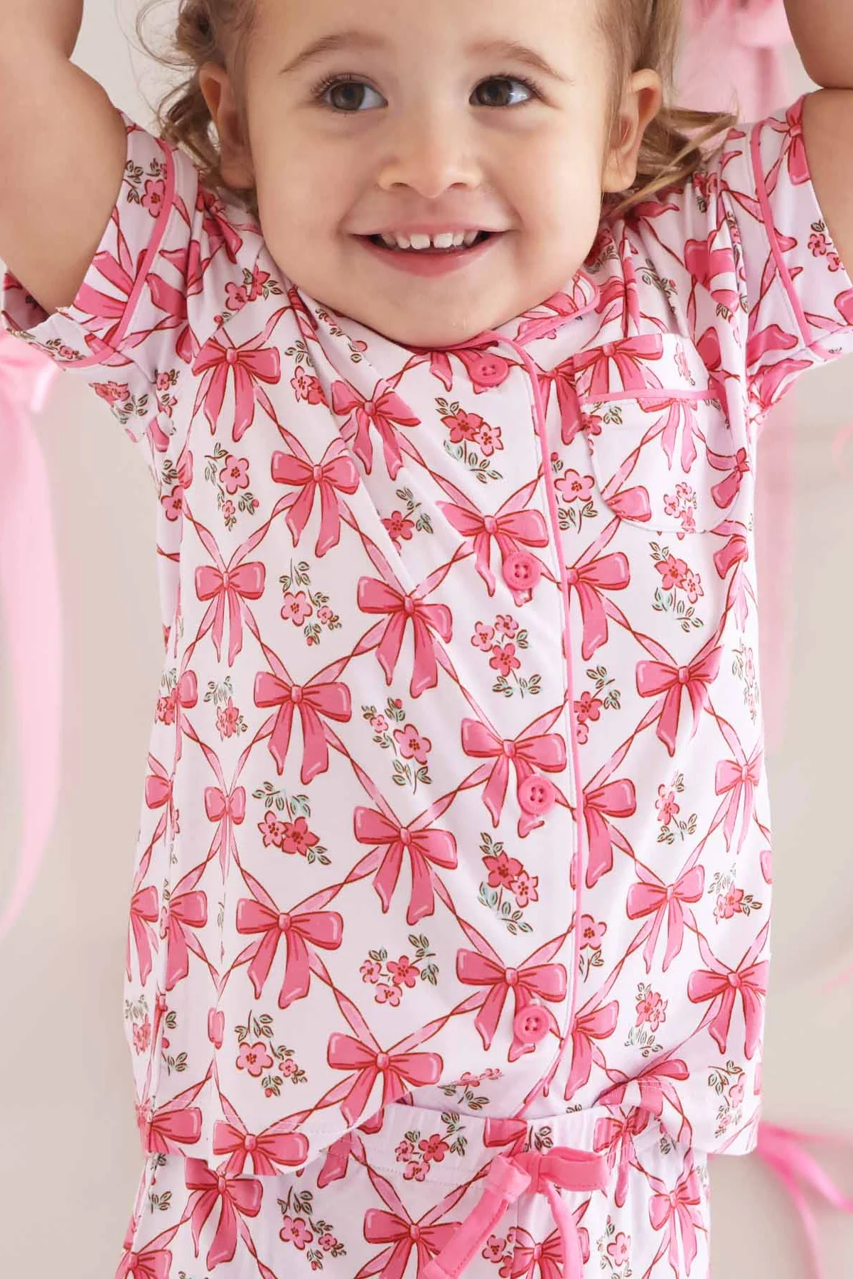 Two Piece Short Lounge Set | Bow Besties - Image 11