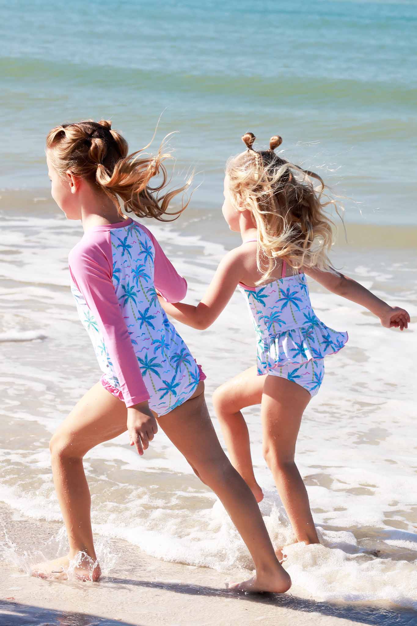 Two Piece Strappy Tankini | Blue Lagoon - Image 12