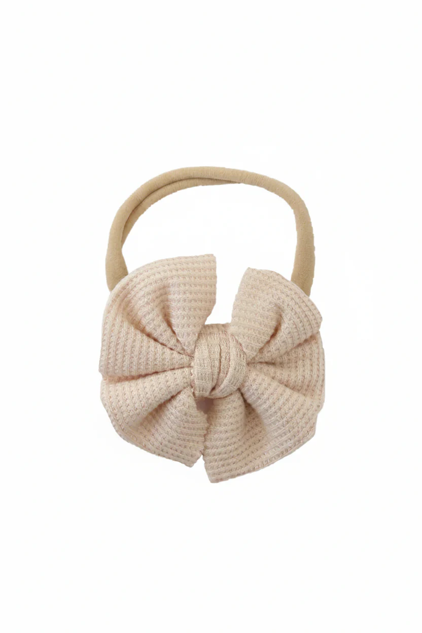 Bamboo Waffle Bow Headbands - Image 6