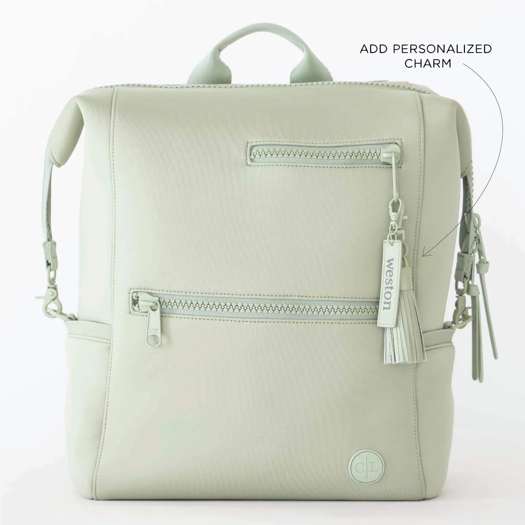 Weslie Diaper Backpack | Matcha - Image 2