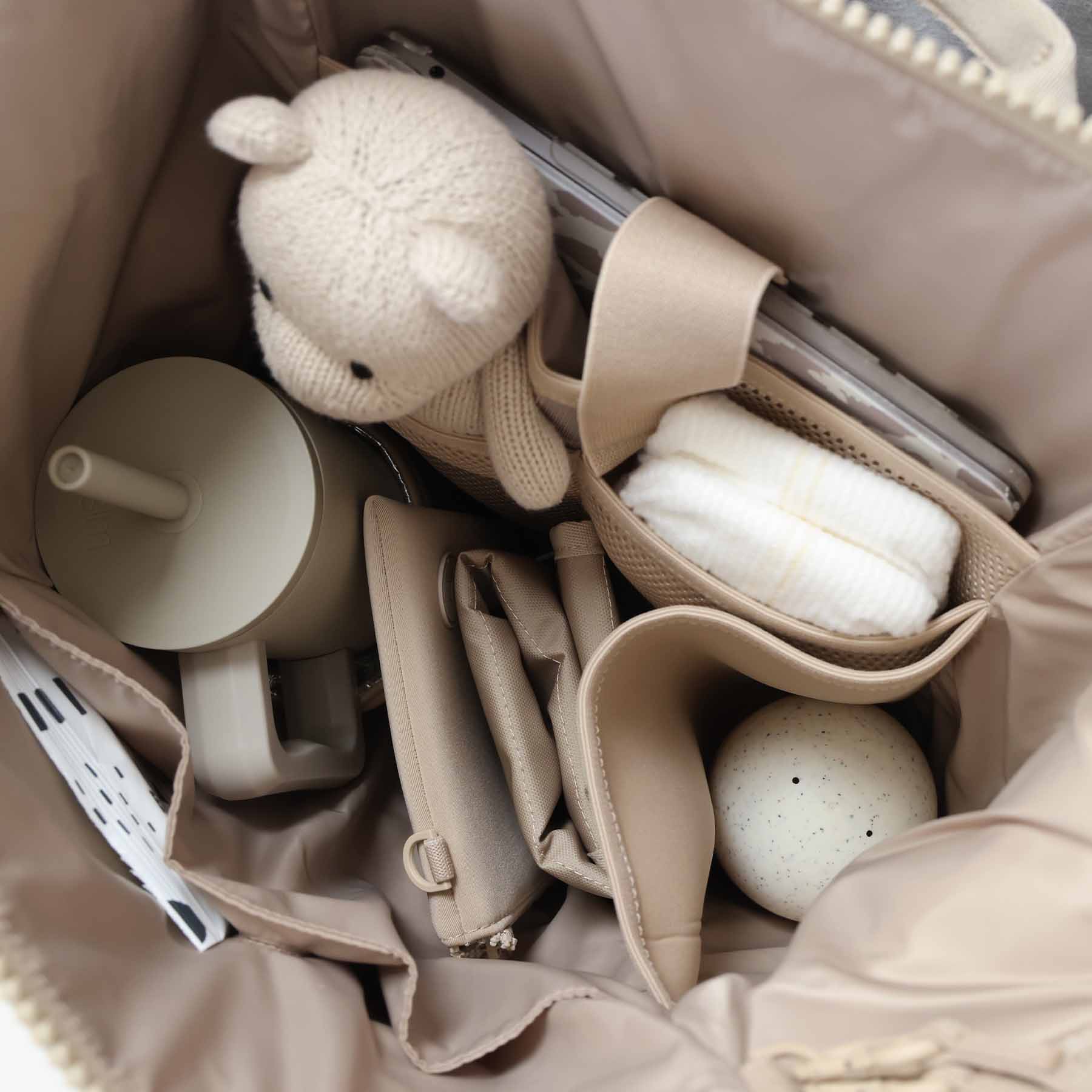 Weslie Diaper Backpack | Sand - Image 5