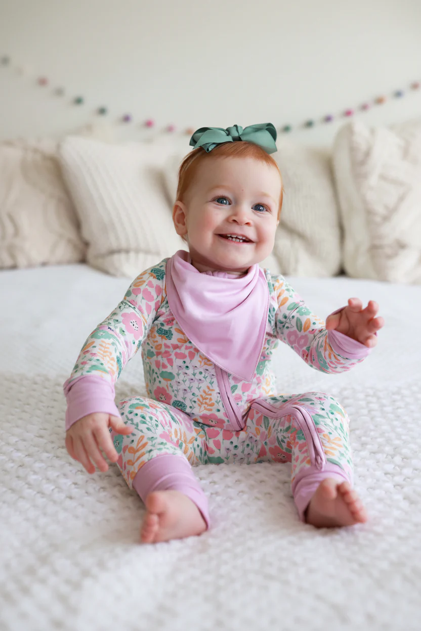 Willow's Whimsy Floral Convertible Zip Romper - Image 3