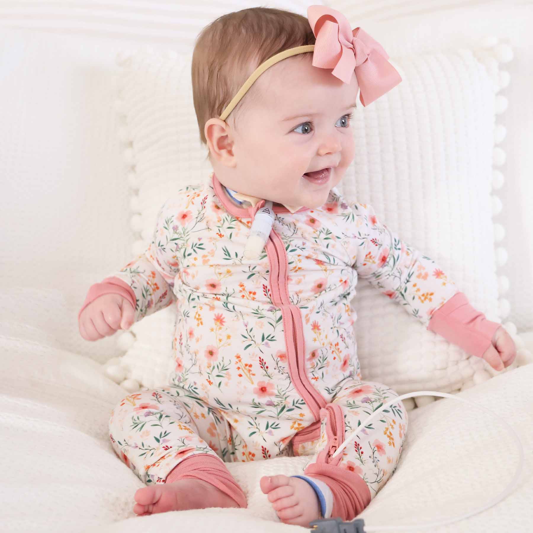 Winnie's Wildflowers Convertible Zip Romper - Image 5