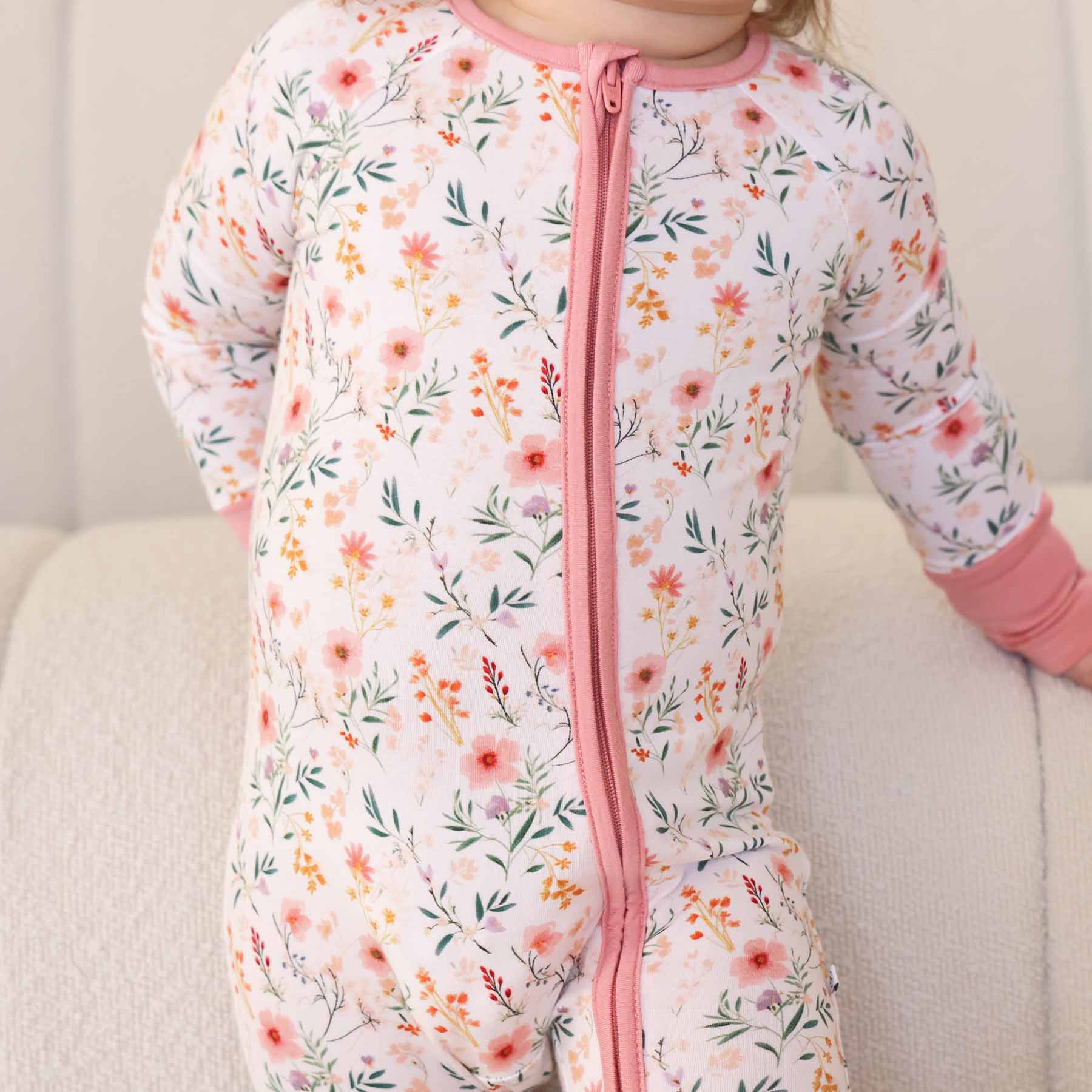 Winnie's Wildflowers Convertible Zip Romper - Image 9