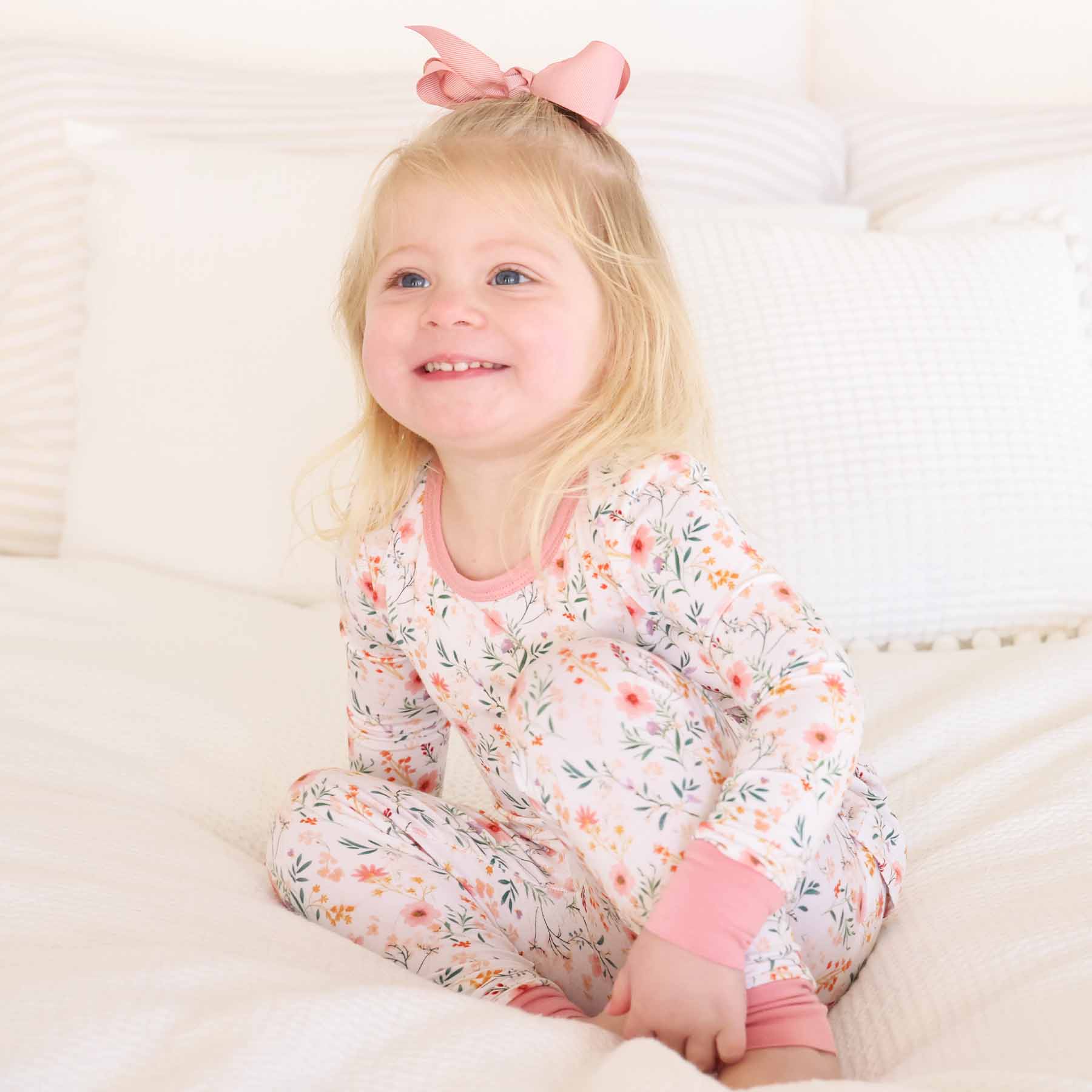 Winnie's Wildflowers Two Piece Pajama Set - Image 8