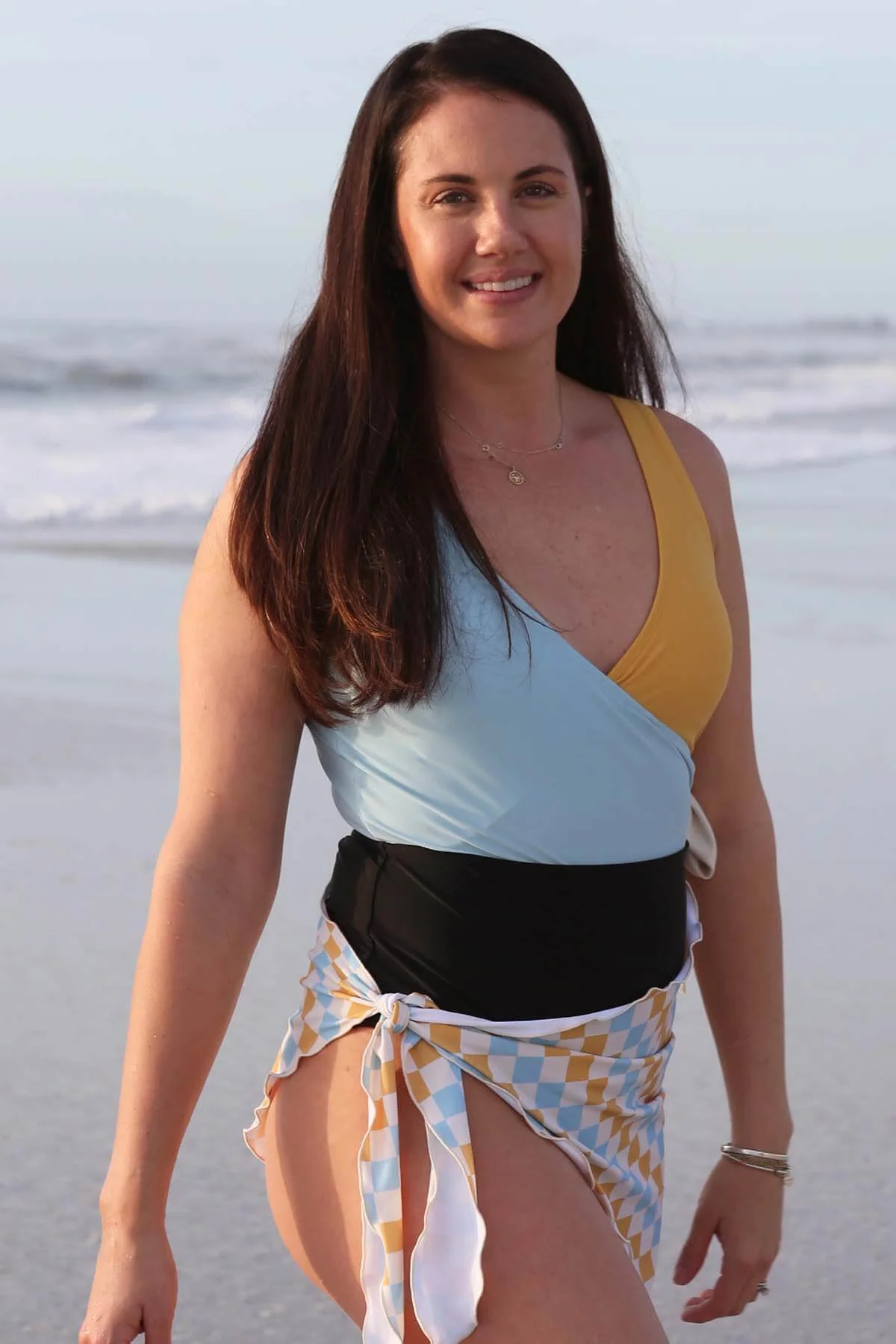 Women's Criss Cross One-Piece Swimsuit | Sun's Out - Image 5