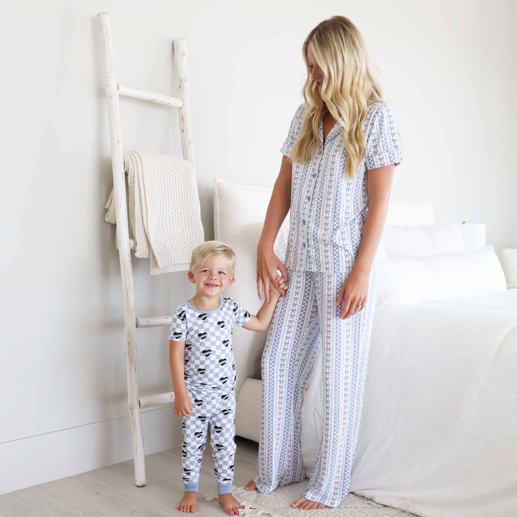 Women's Two Piece Flare Lounge Set | Bow Mama - Image 13