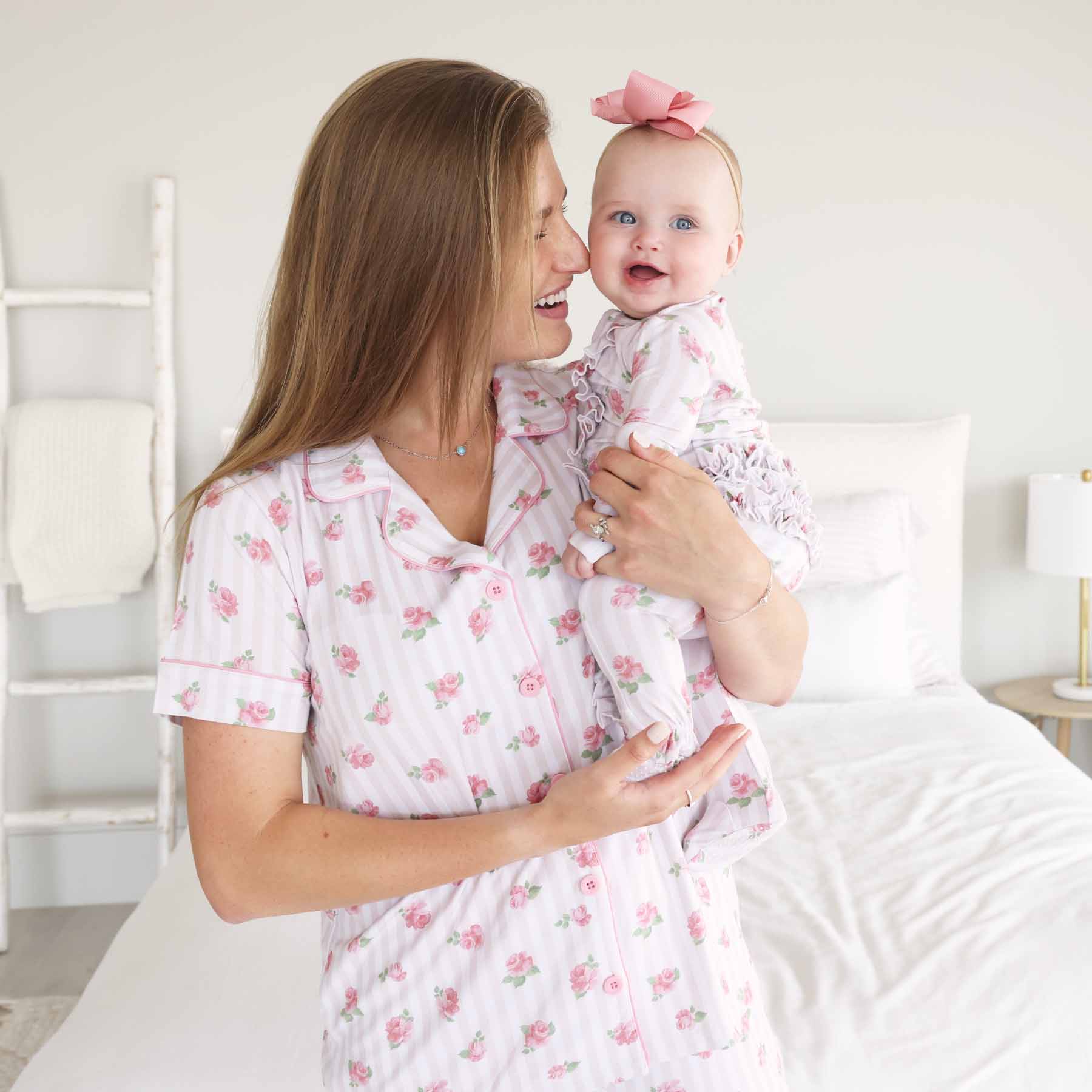 Women's Two Piece Flare Lounge Set | Rosy & Cozy - Image 9