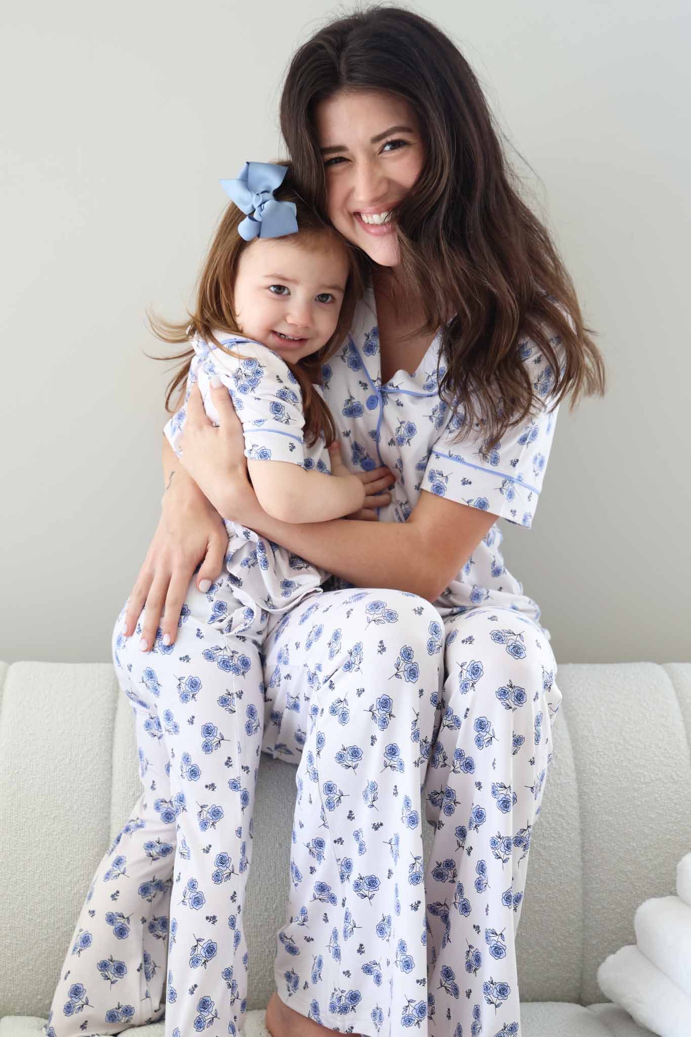 Women's Two Piece Flare Lounge Set | Sapphire Garden - Image 5